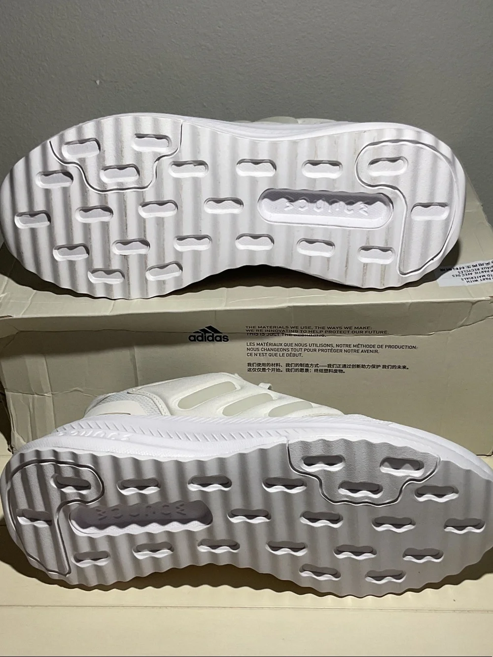 adidas Kids White Low-Top Sneakers